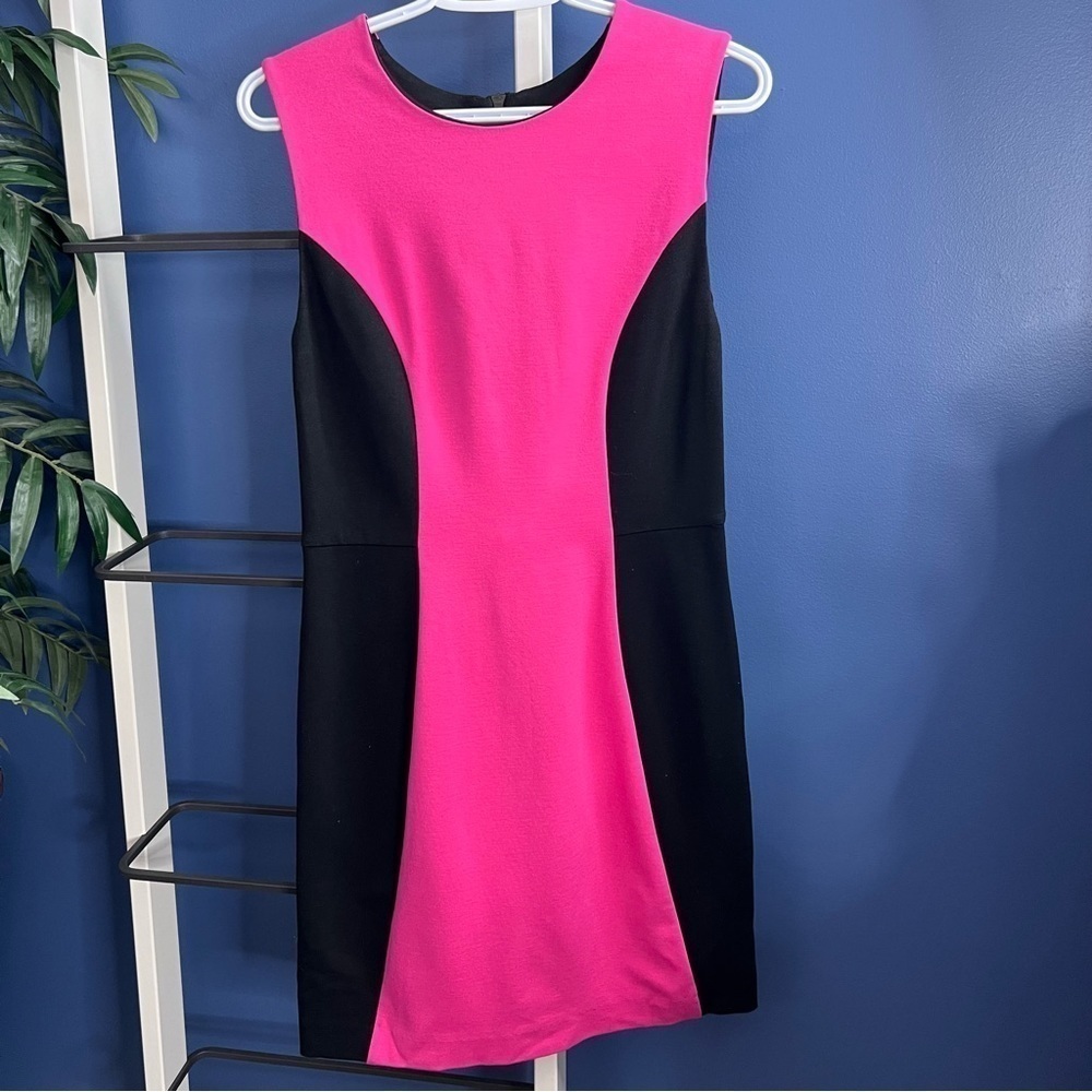 Pink Tartan Black-Pink Sleeveless Dress size 10 - Picture 9 of 10